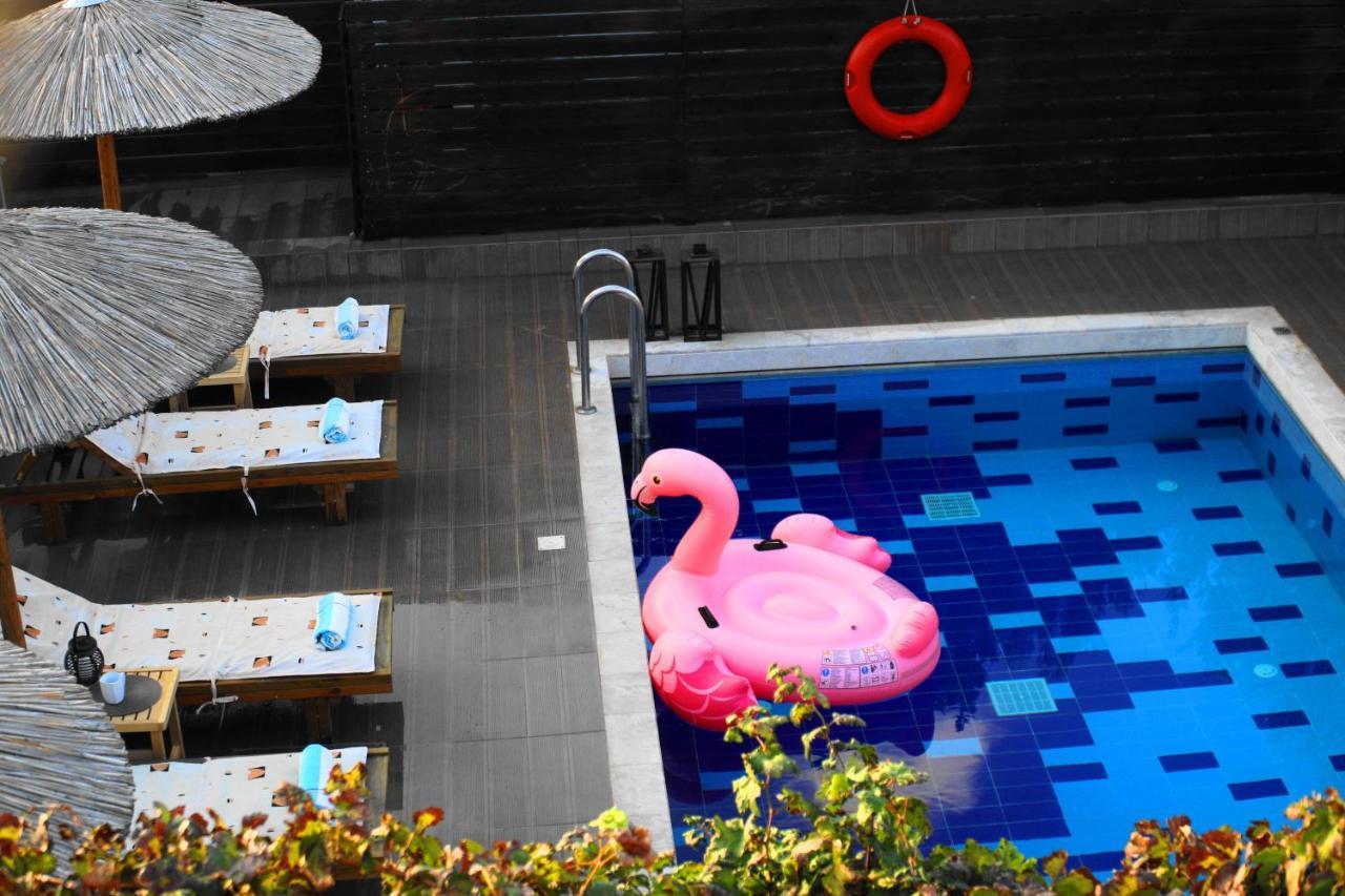 The Blue Leaf Family Villa Gennadi Bagian luar foto