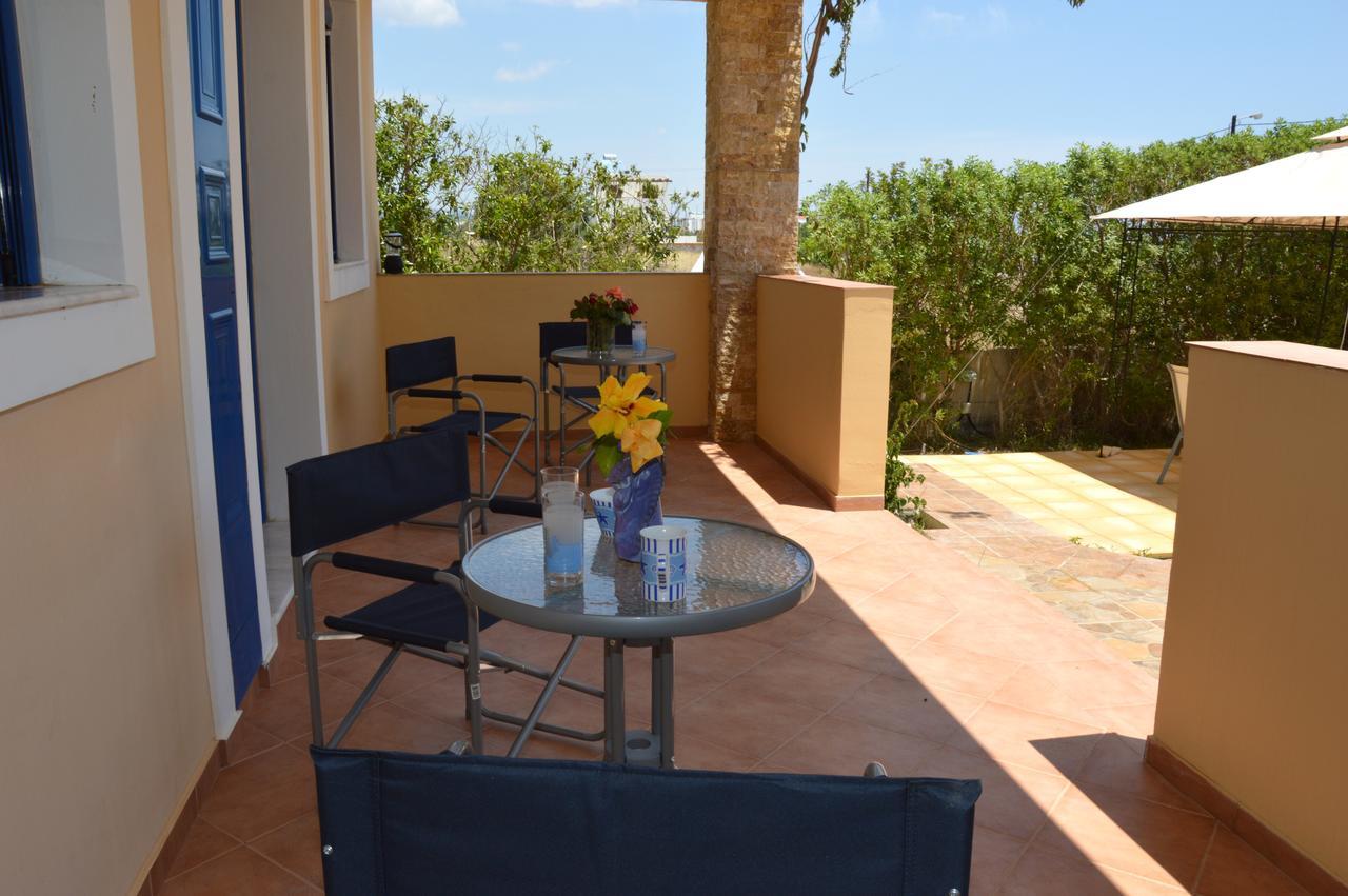 The Blue Leaf Family Villa Gennadi Bagian luar foto